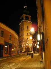 Vánoční výzdoba v Třebíči